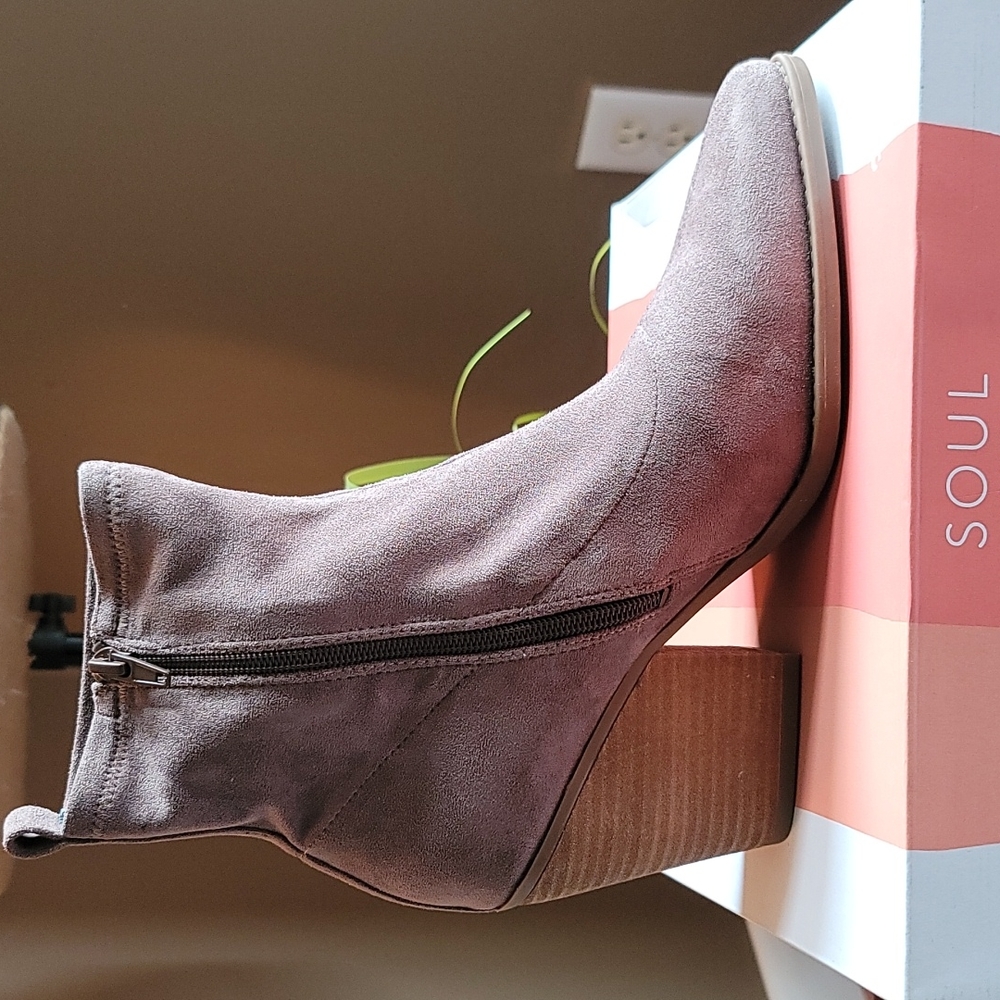 Soul Naturalizer Melodi Boots Taupe - Picture 2 of 3